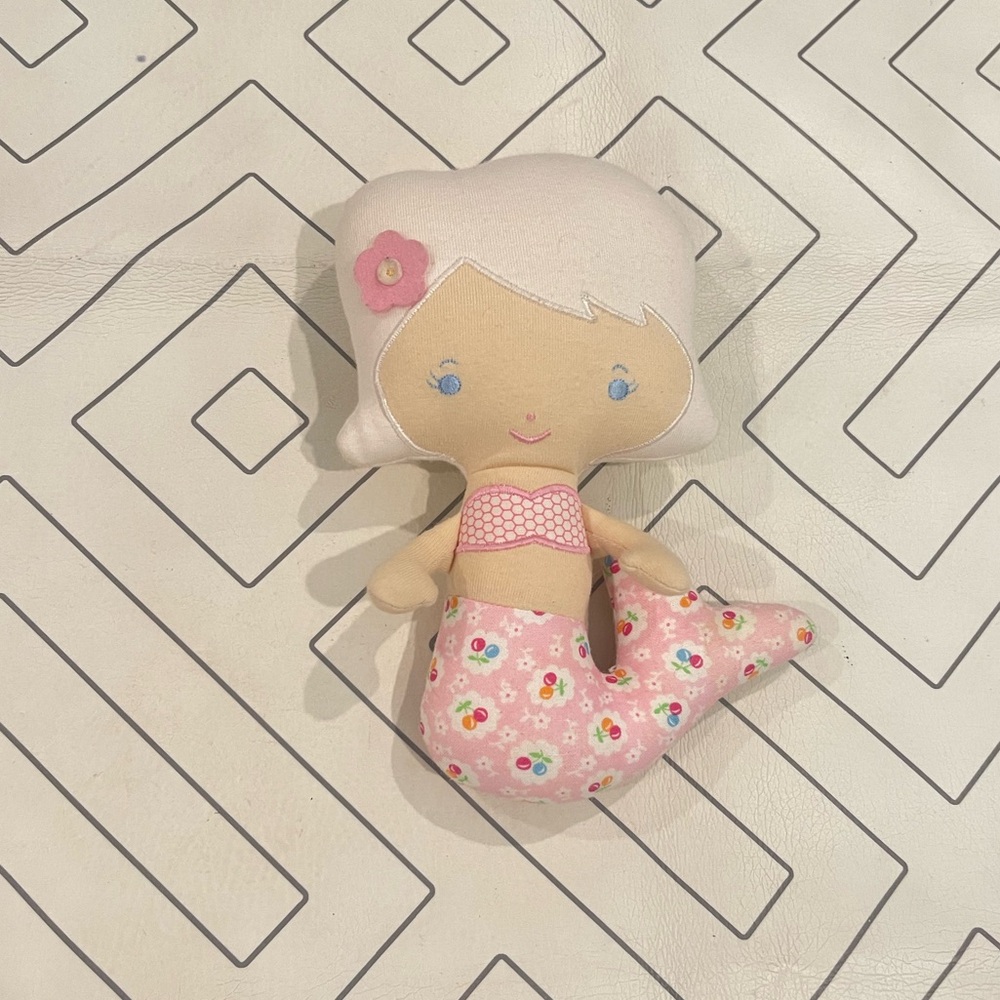 Alimrose Mermaid Rattle Doll